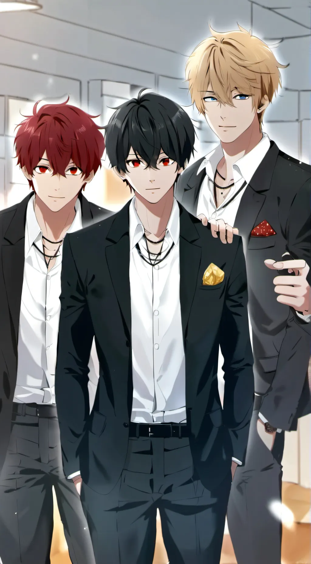 ai character: mafia boys background