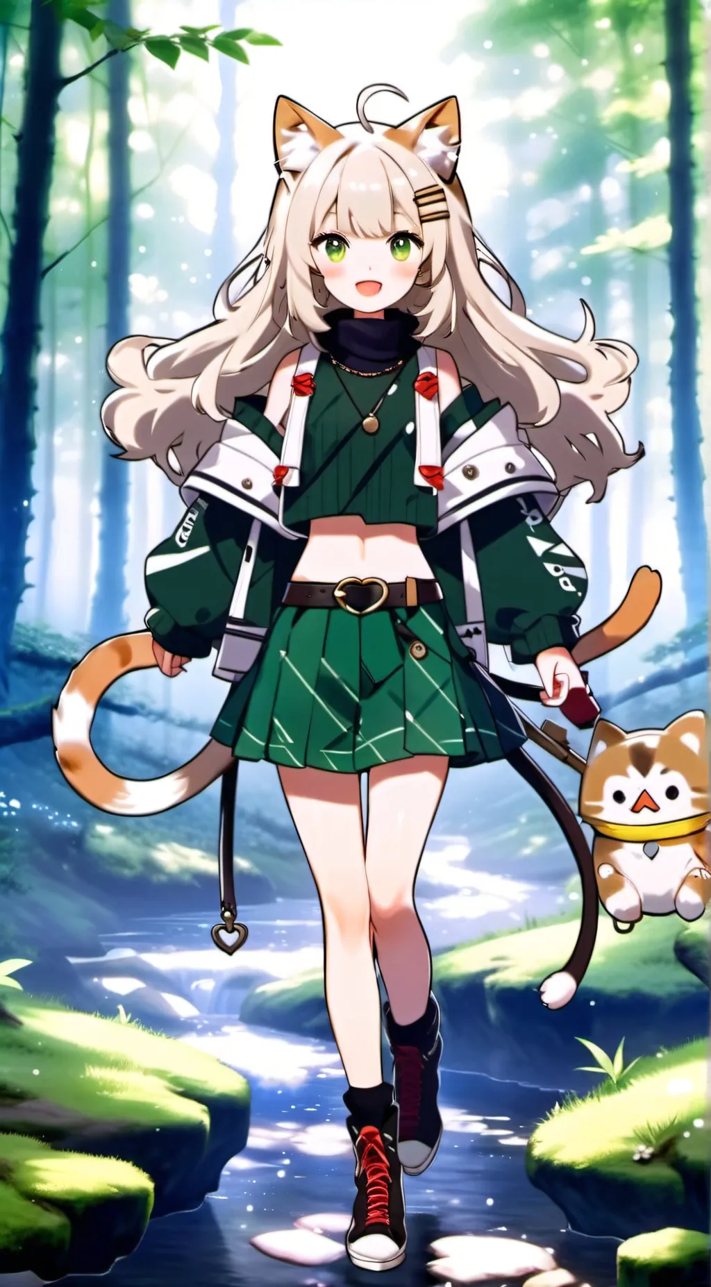 ai character: Akari background