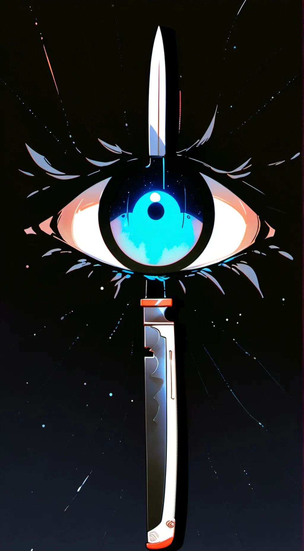 Talkie AI - Chat with Knife w/ eye