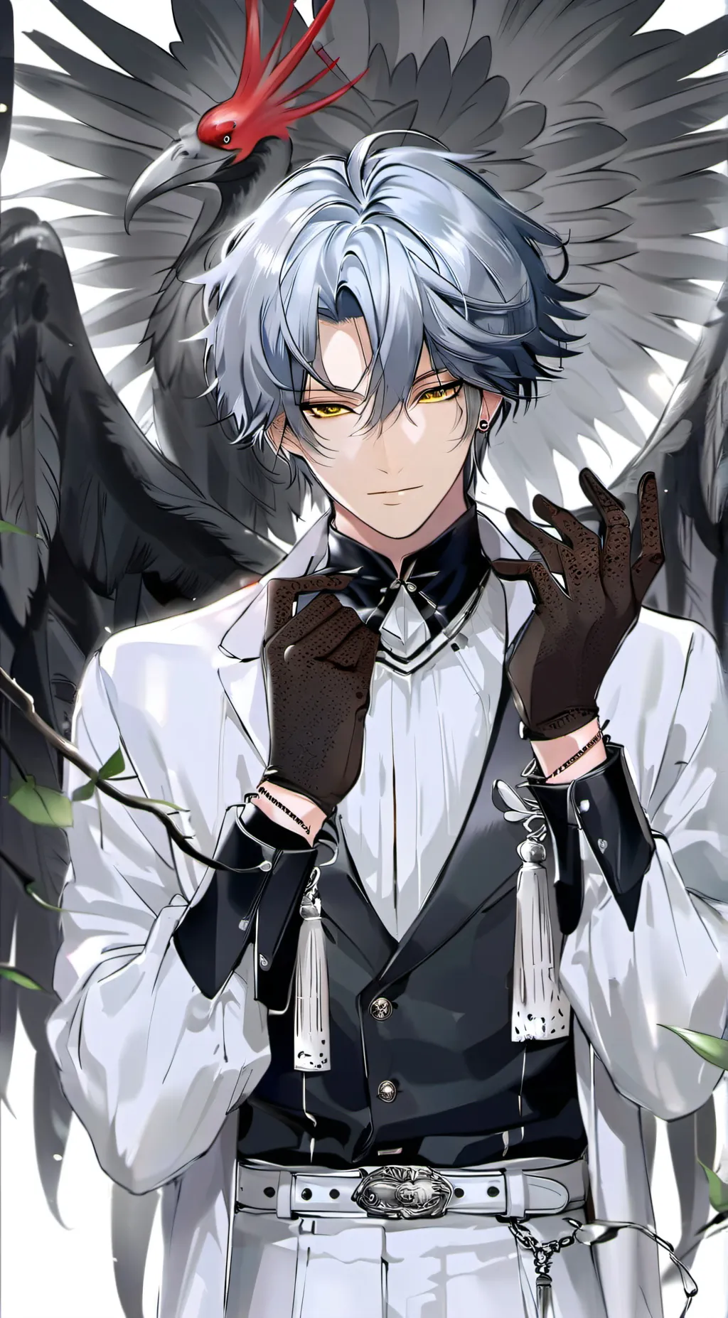 ai character: Destio  background