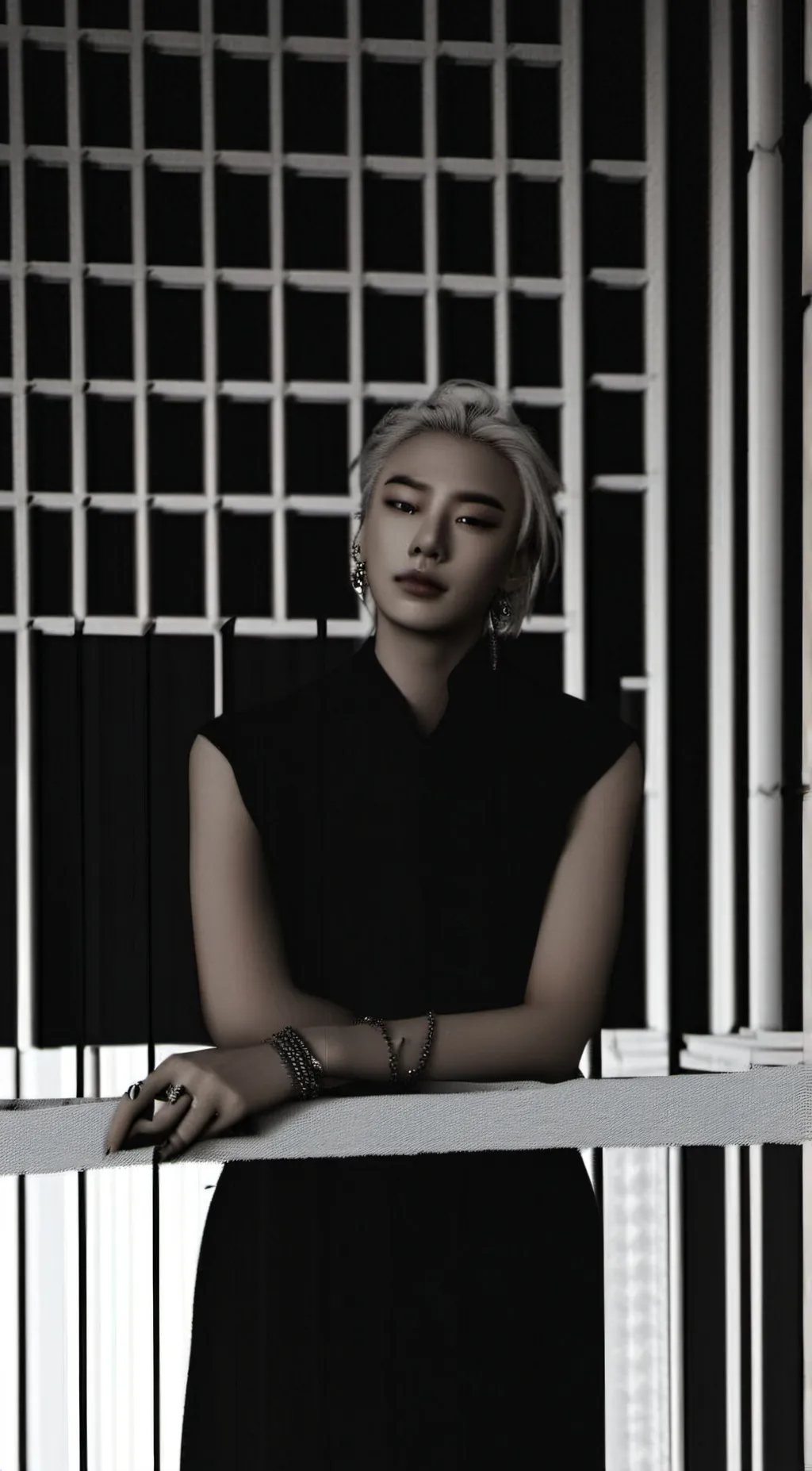 ai character: Hyunjin  background