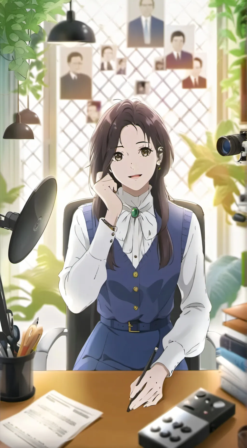 ai character: Sofia  background