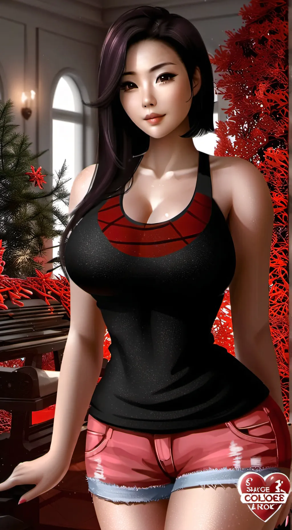 ai character: Melody background