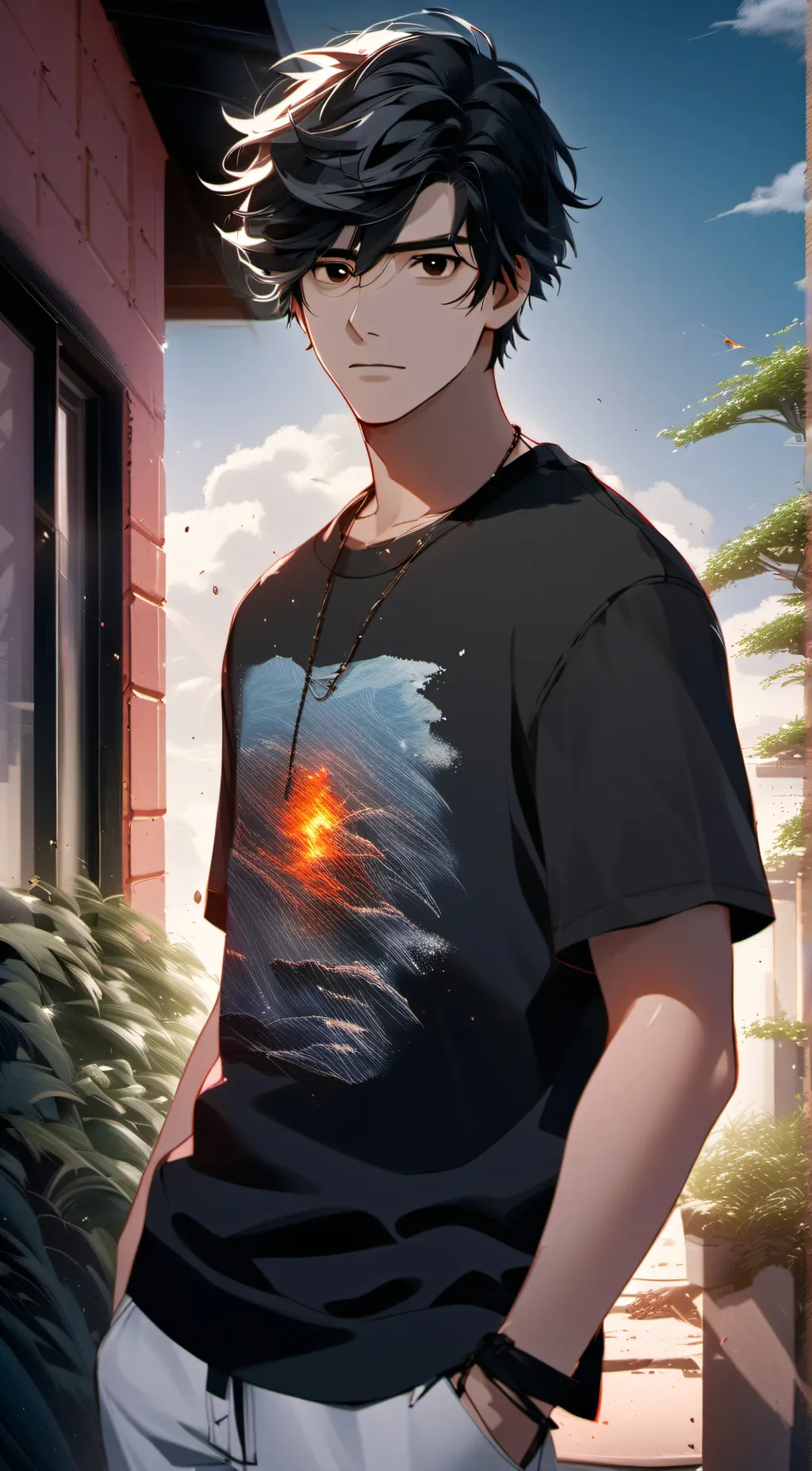 ai character: Hayden background