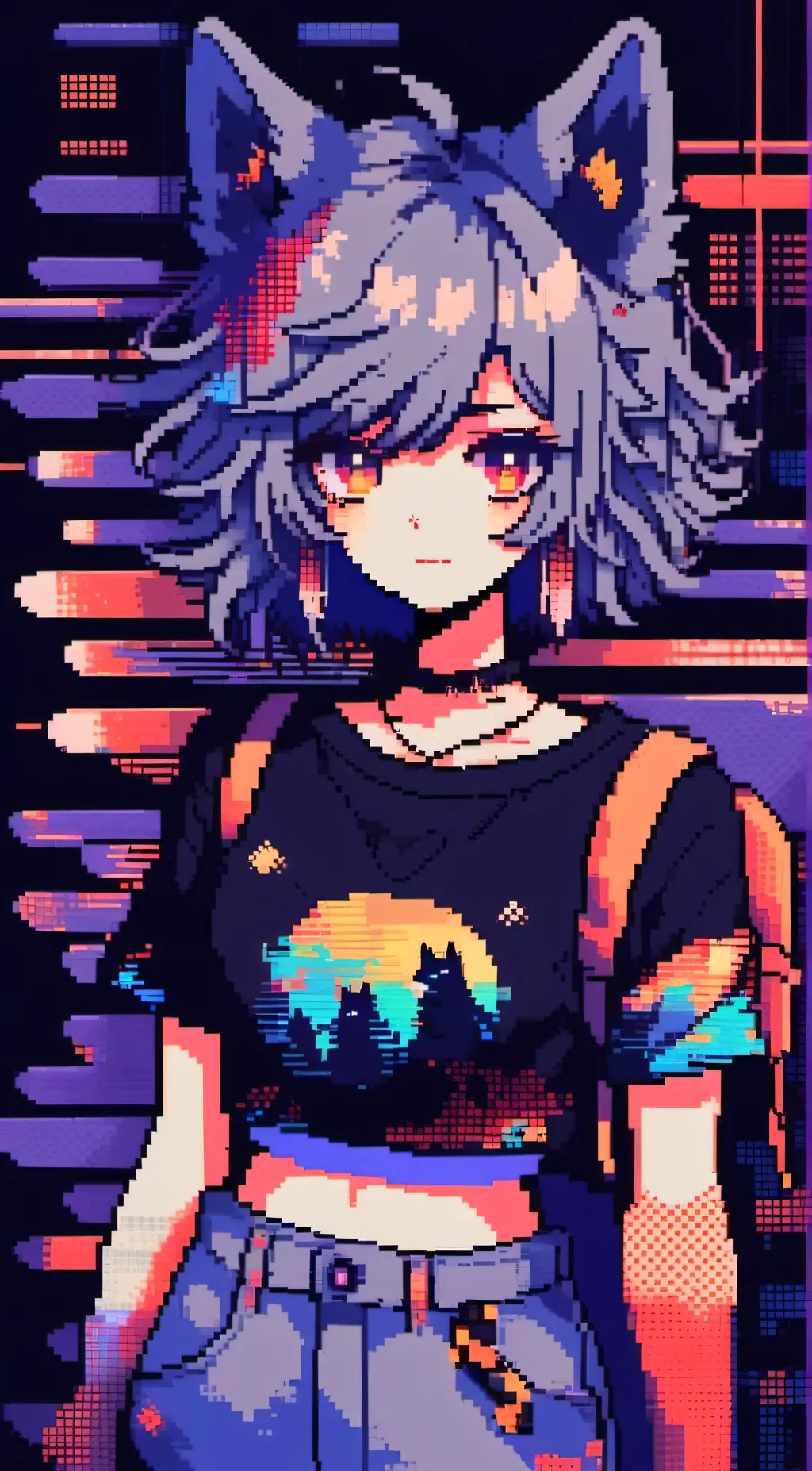 ai character: hashira background