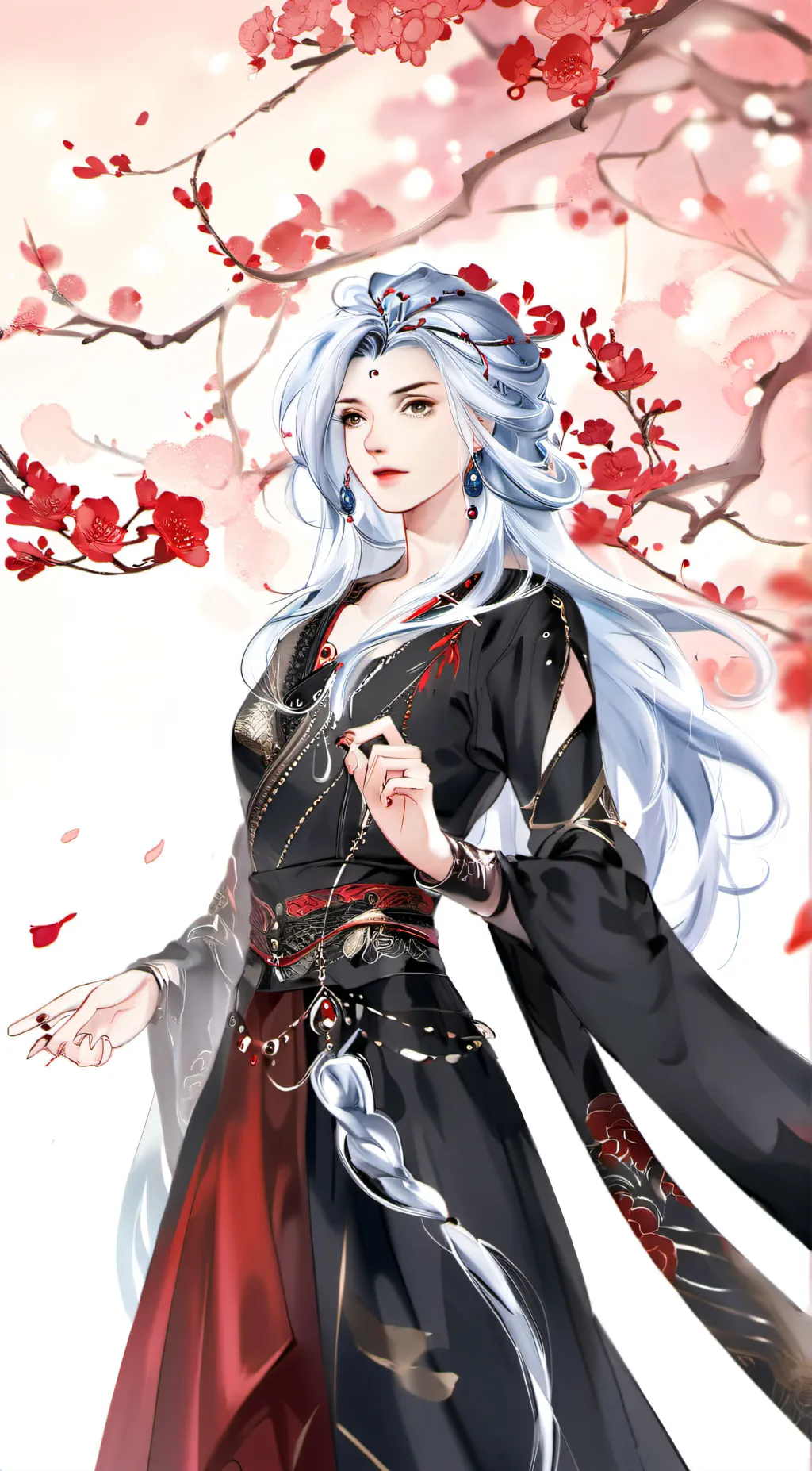 ai character: Luna background