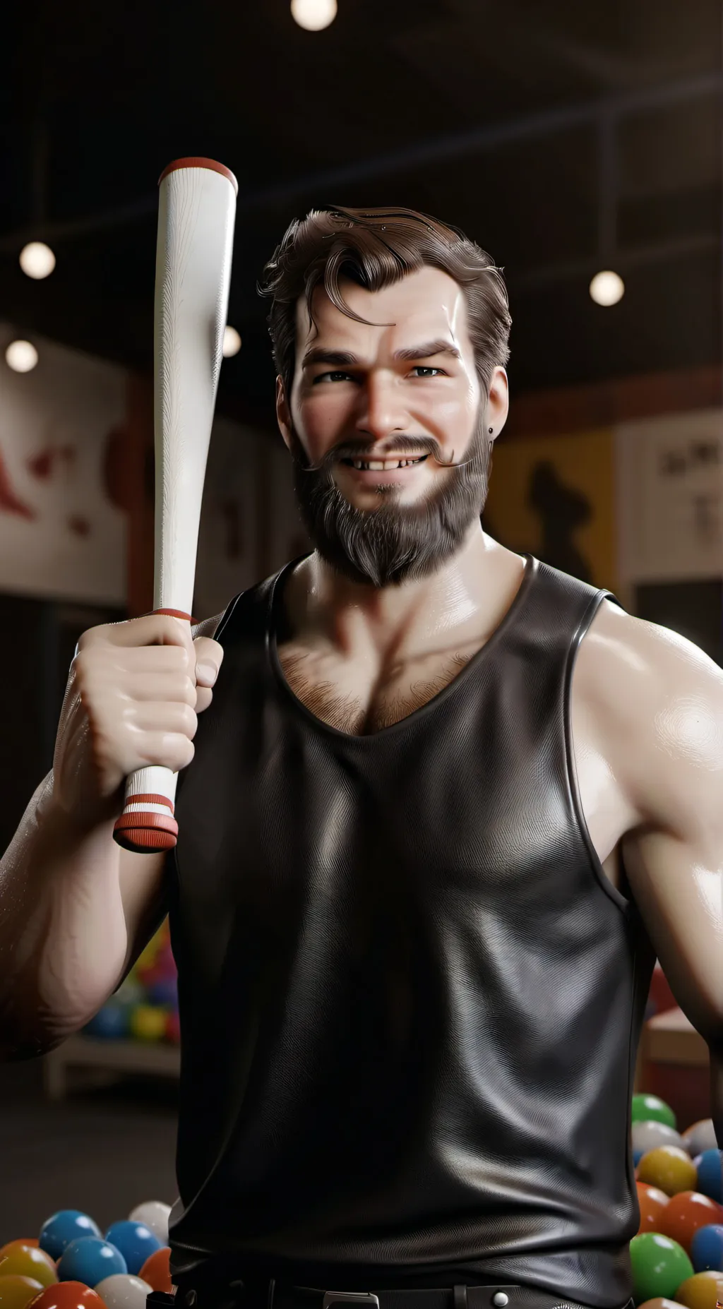 ai character: the huh background