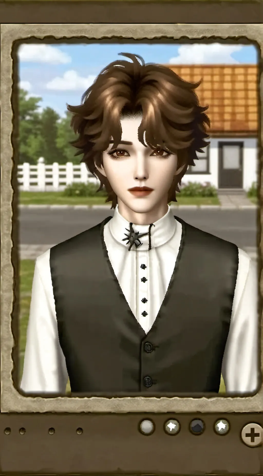 ai character: Maximum  background