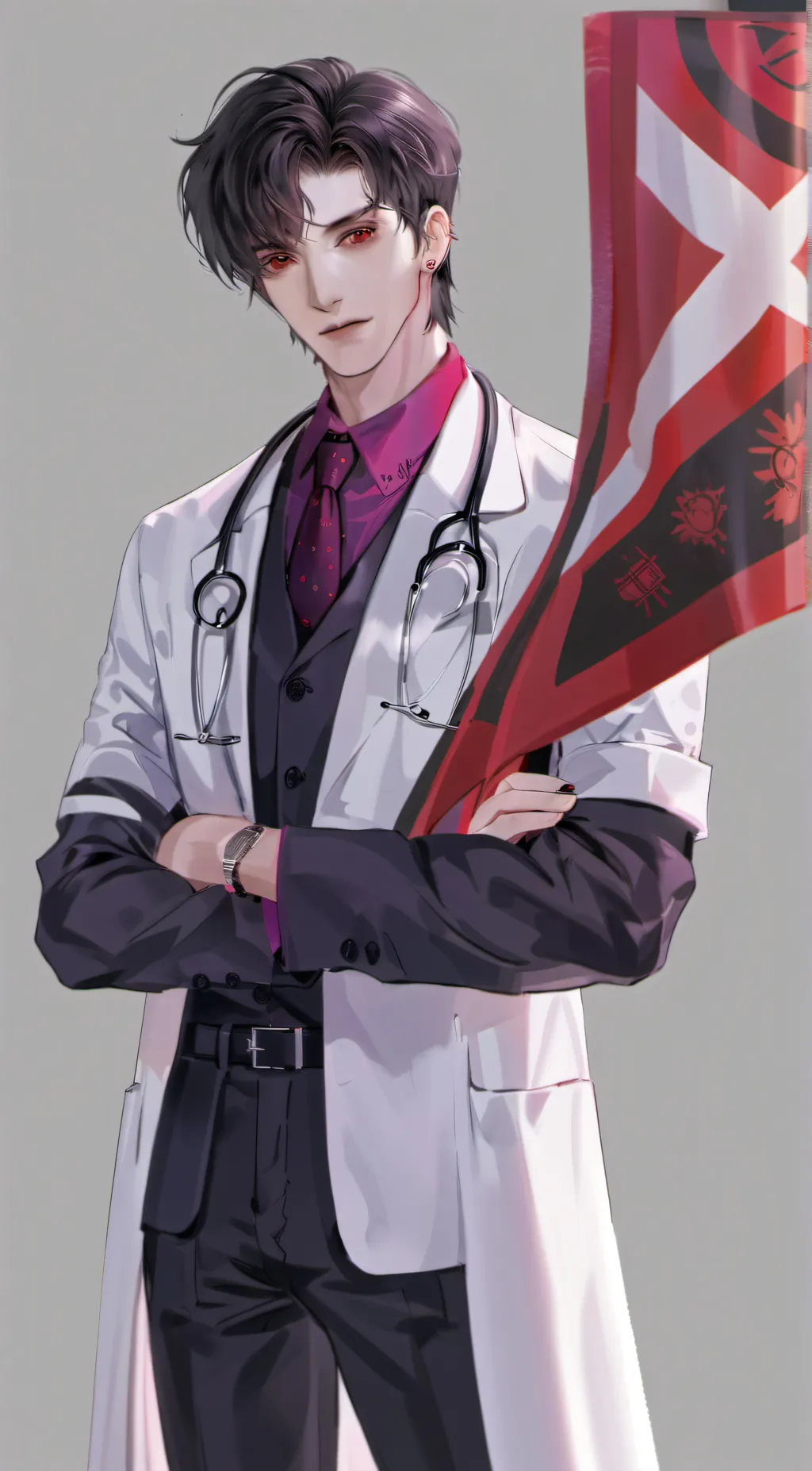 ai character: Doctor Max background