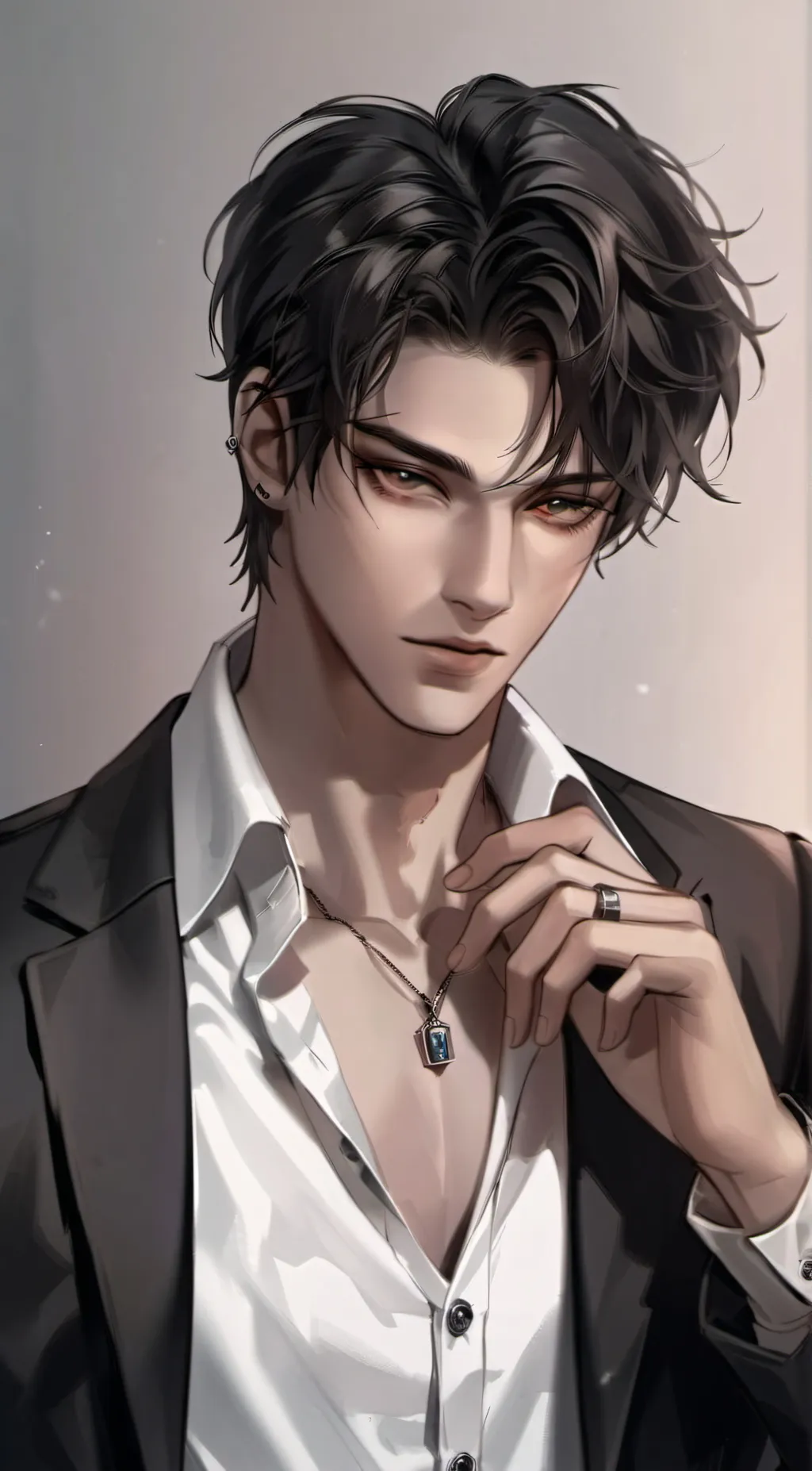 ai character: Jace <3  background