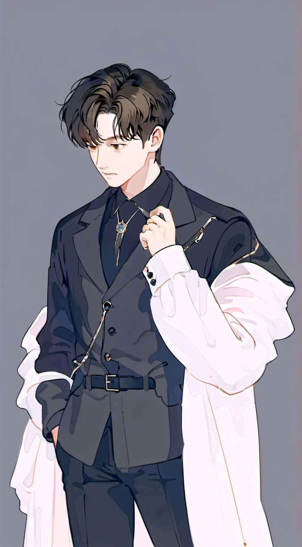 ai character: Evan✨ background