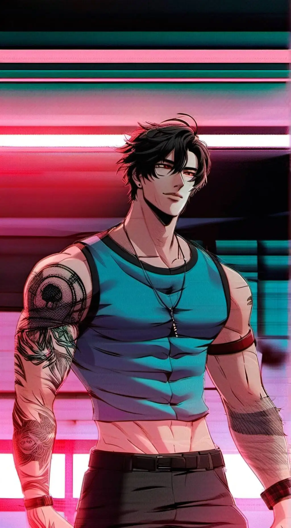 ai character: Knox background