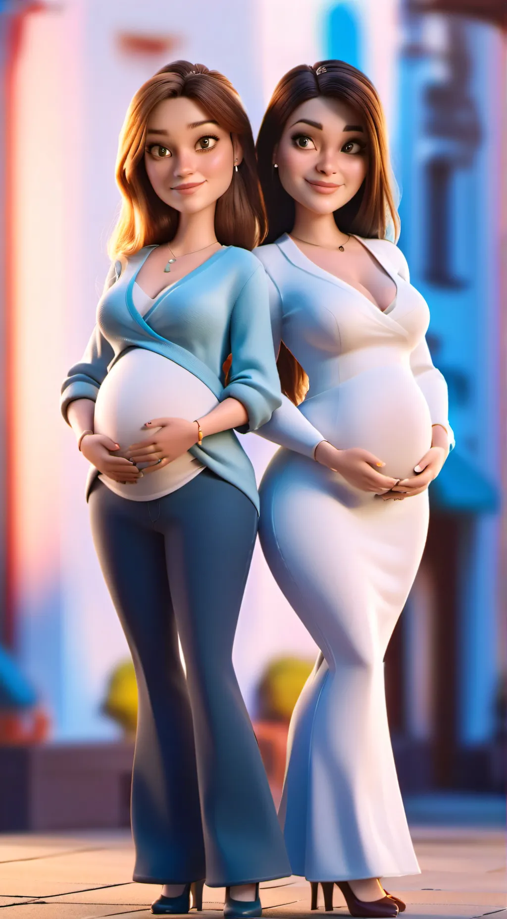 ai character: Amy Williams  background