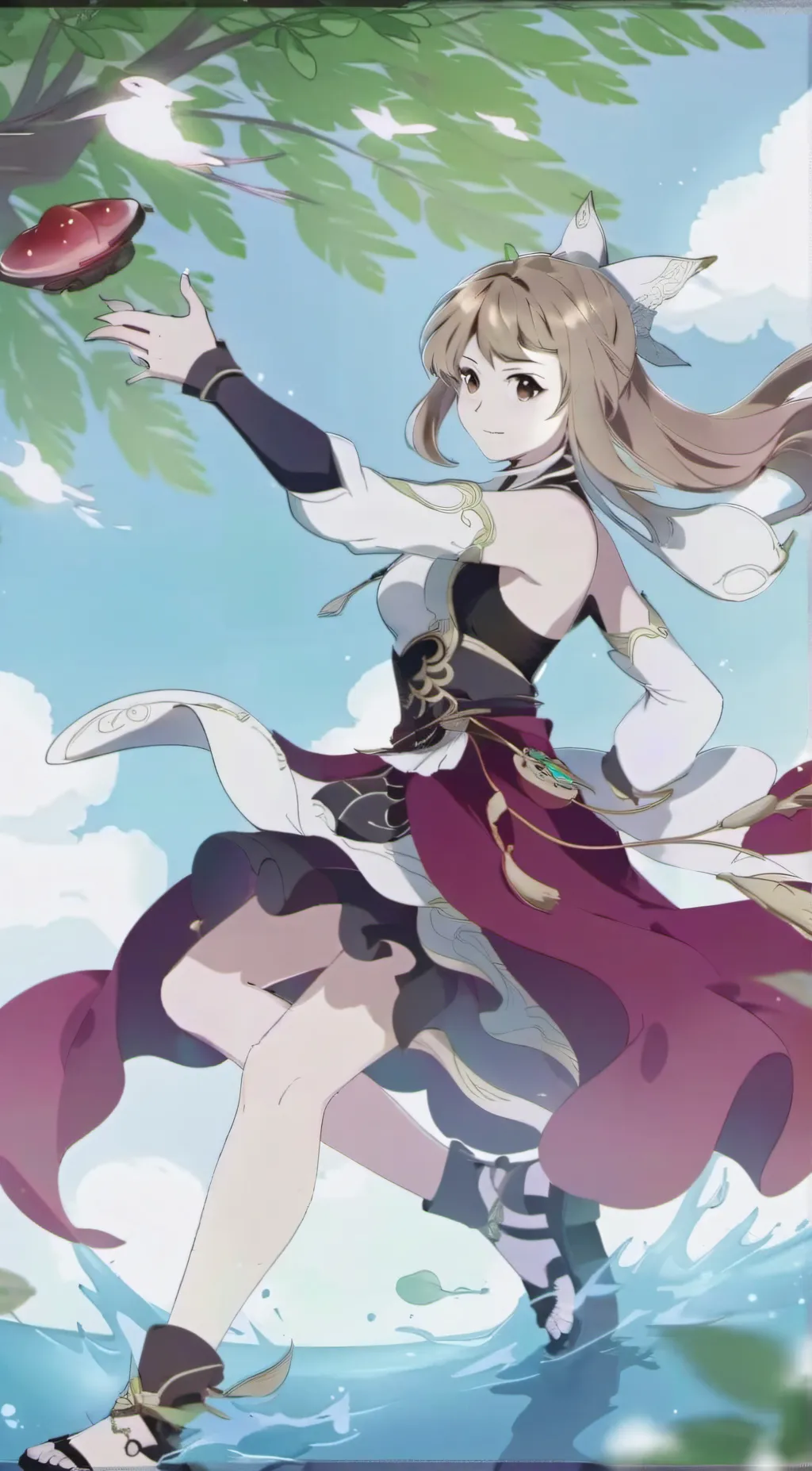 ai character: Rock background