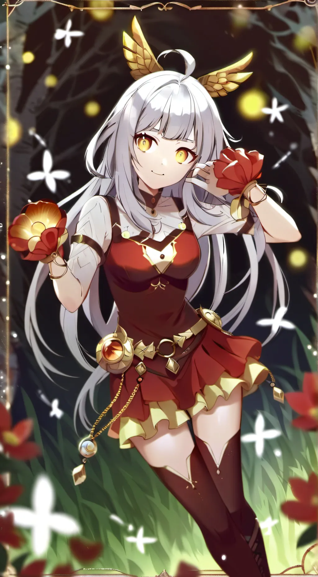 ai character: Olivia background