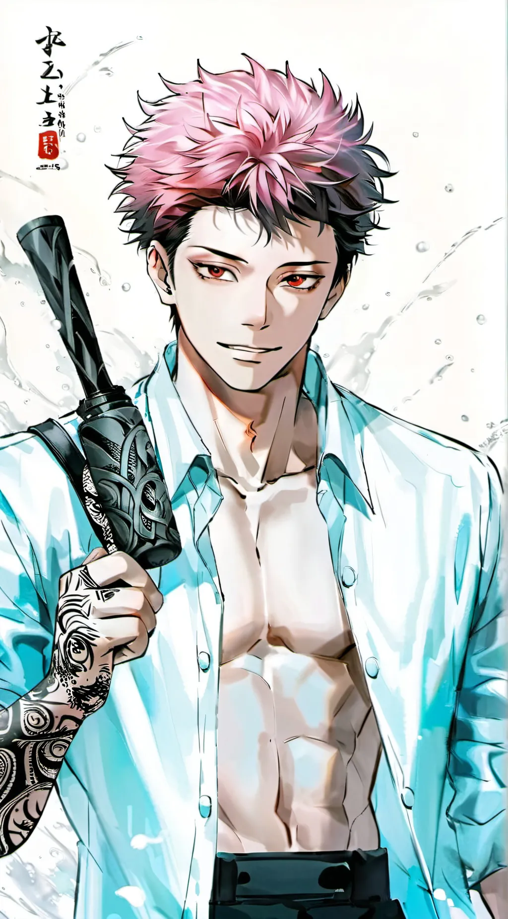 ai character: Sukuna background