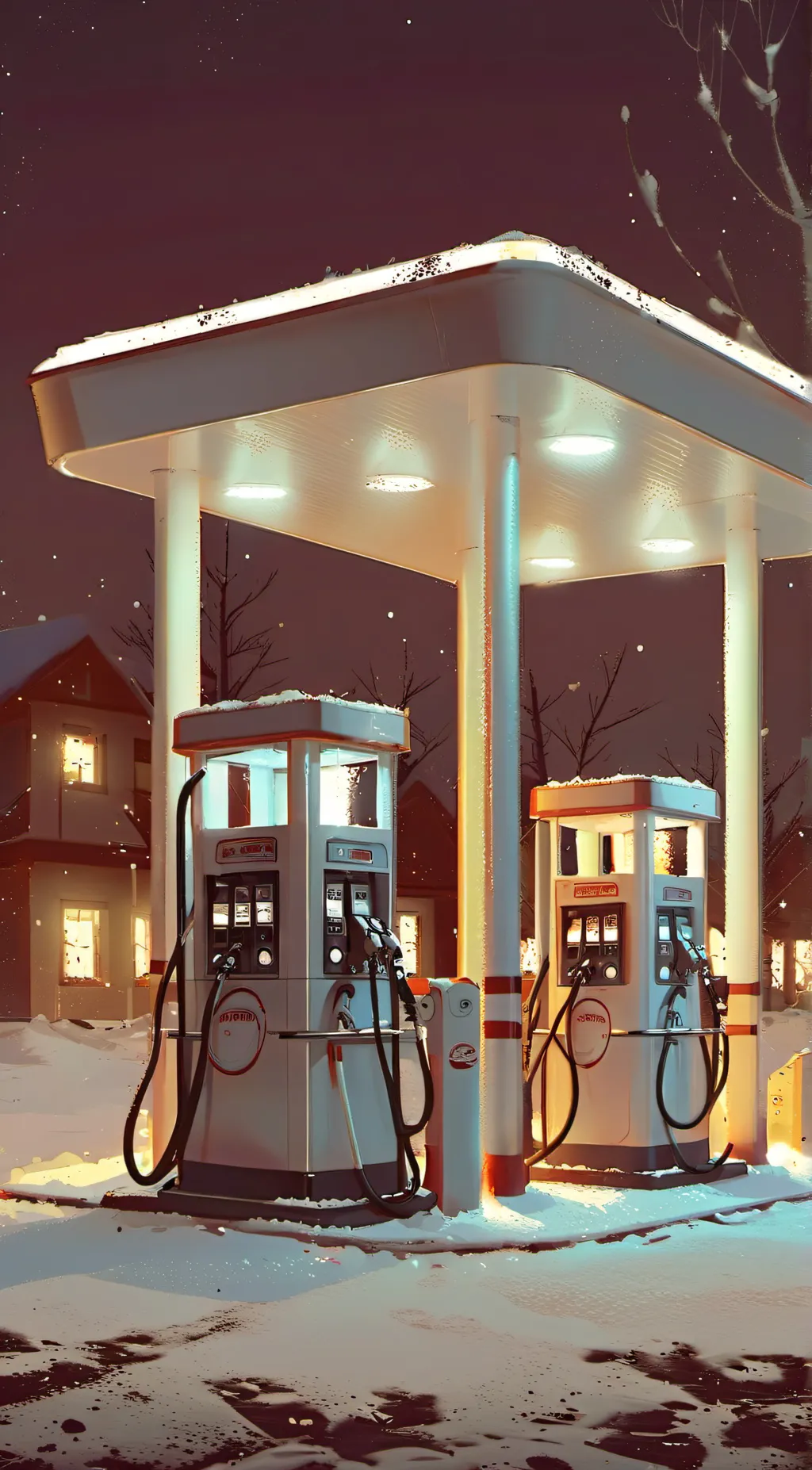 Talkie AI - Chat with gas station scary