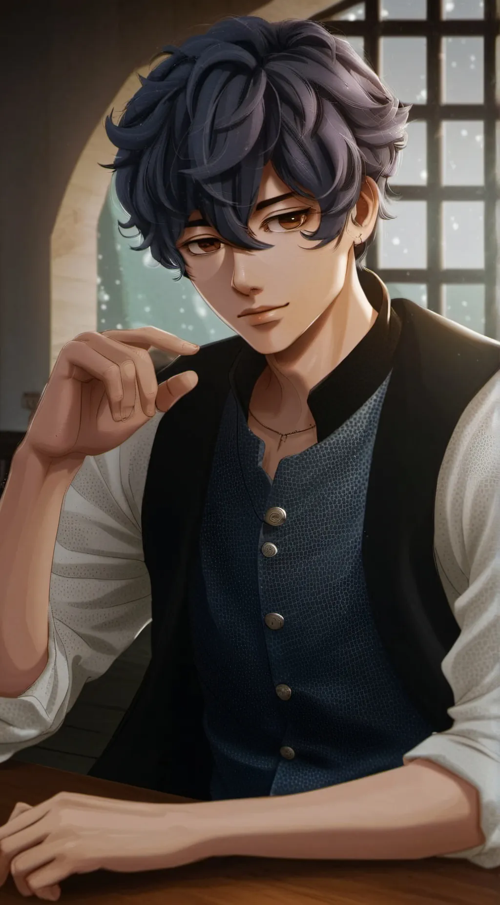 ai character: Jackson  background