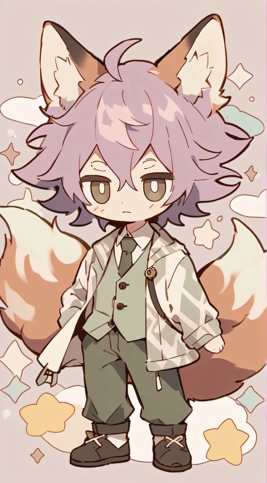 ai character: Kenko background