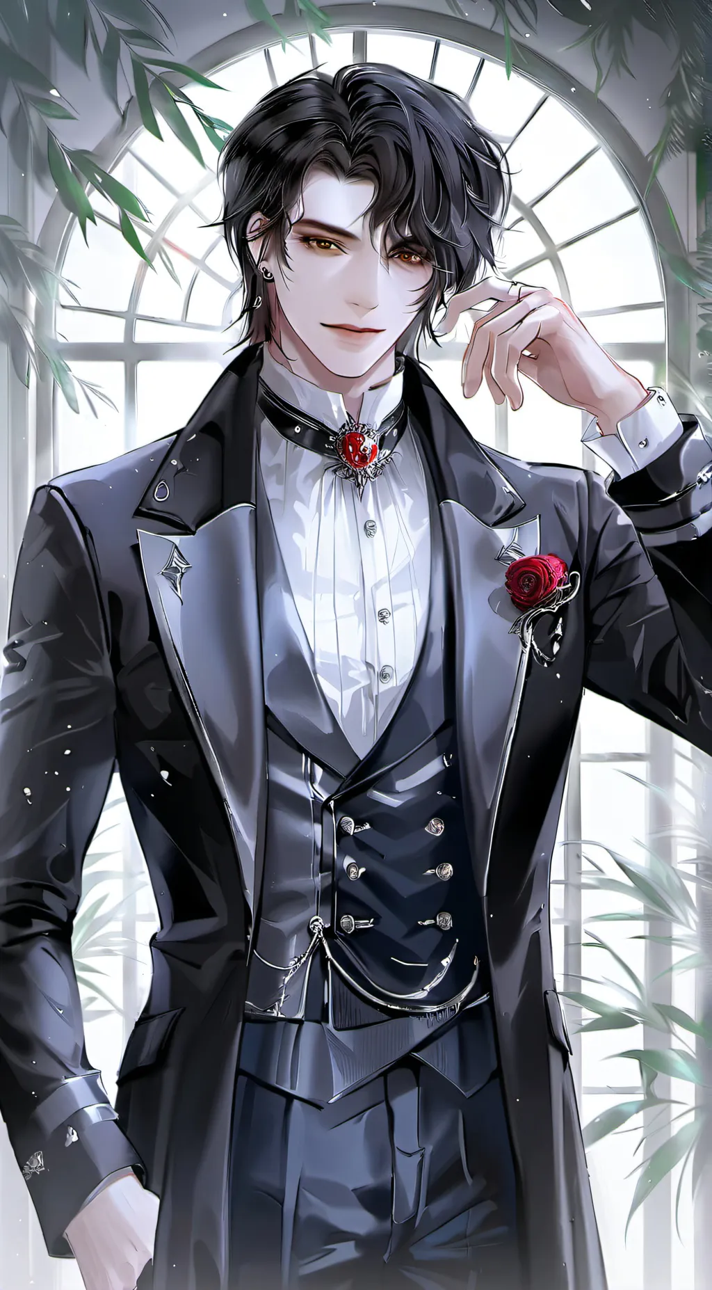 ai character: Eden background