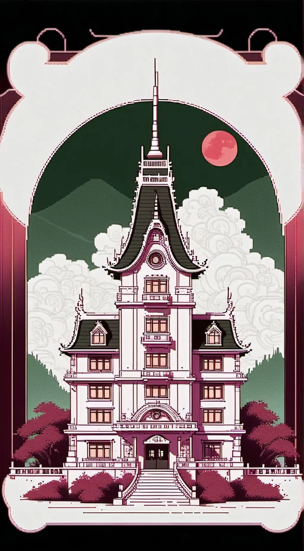 ai character: Hazbin Hotel background