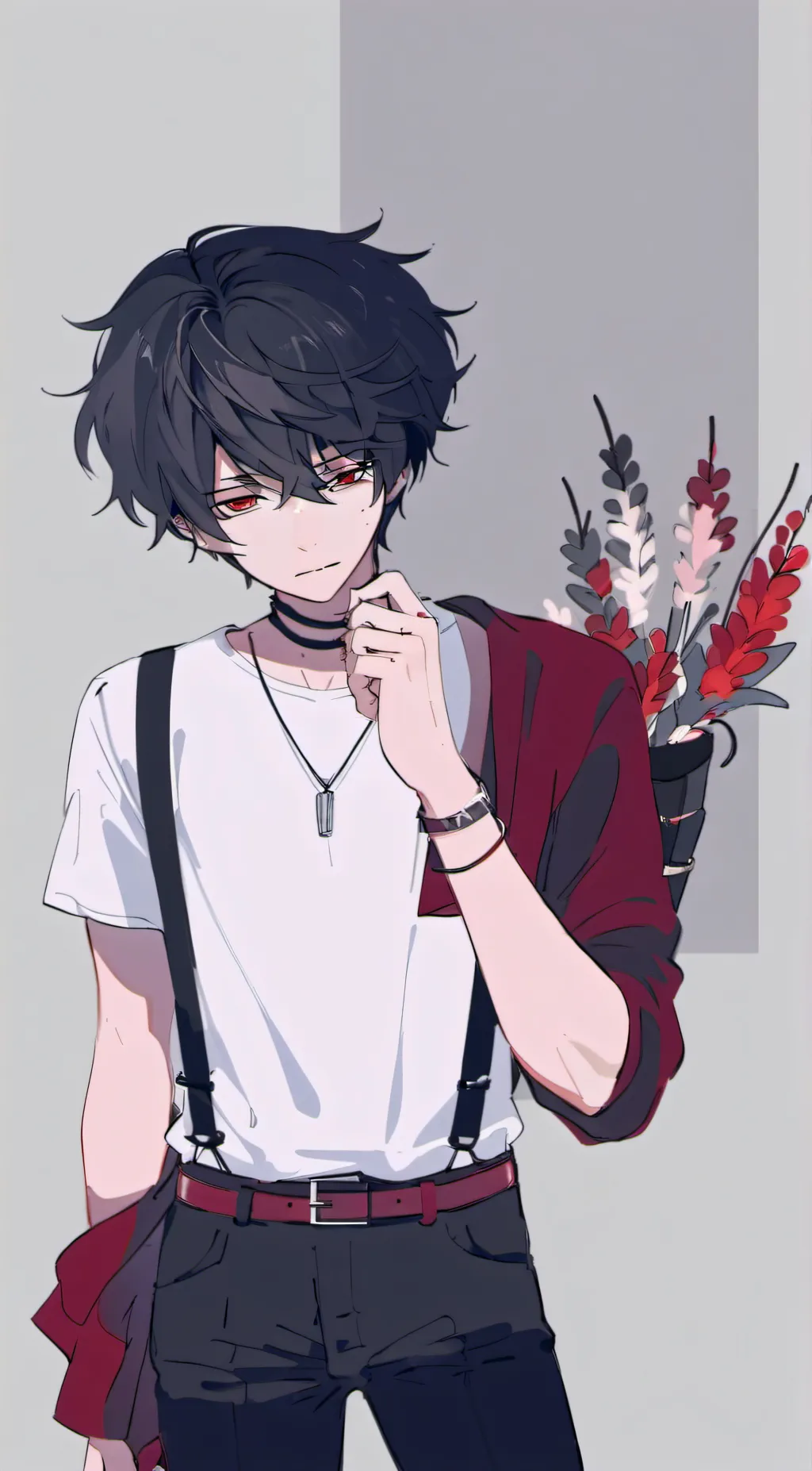 ai character: Ash background