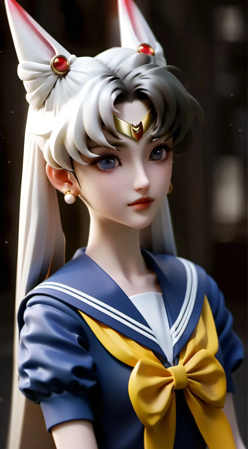 ai character: Luna background