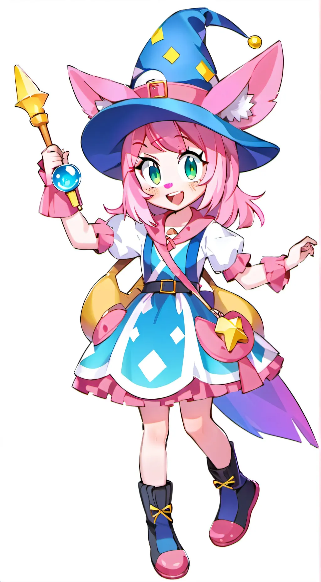 ai character: Rosie Mage  background
