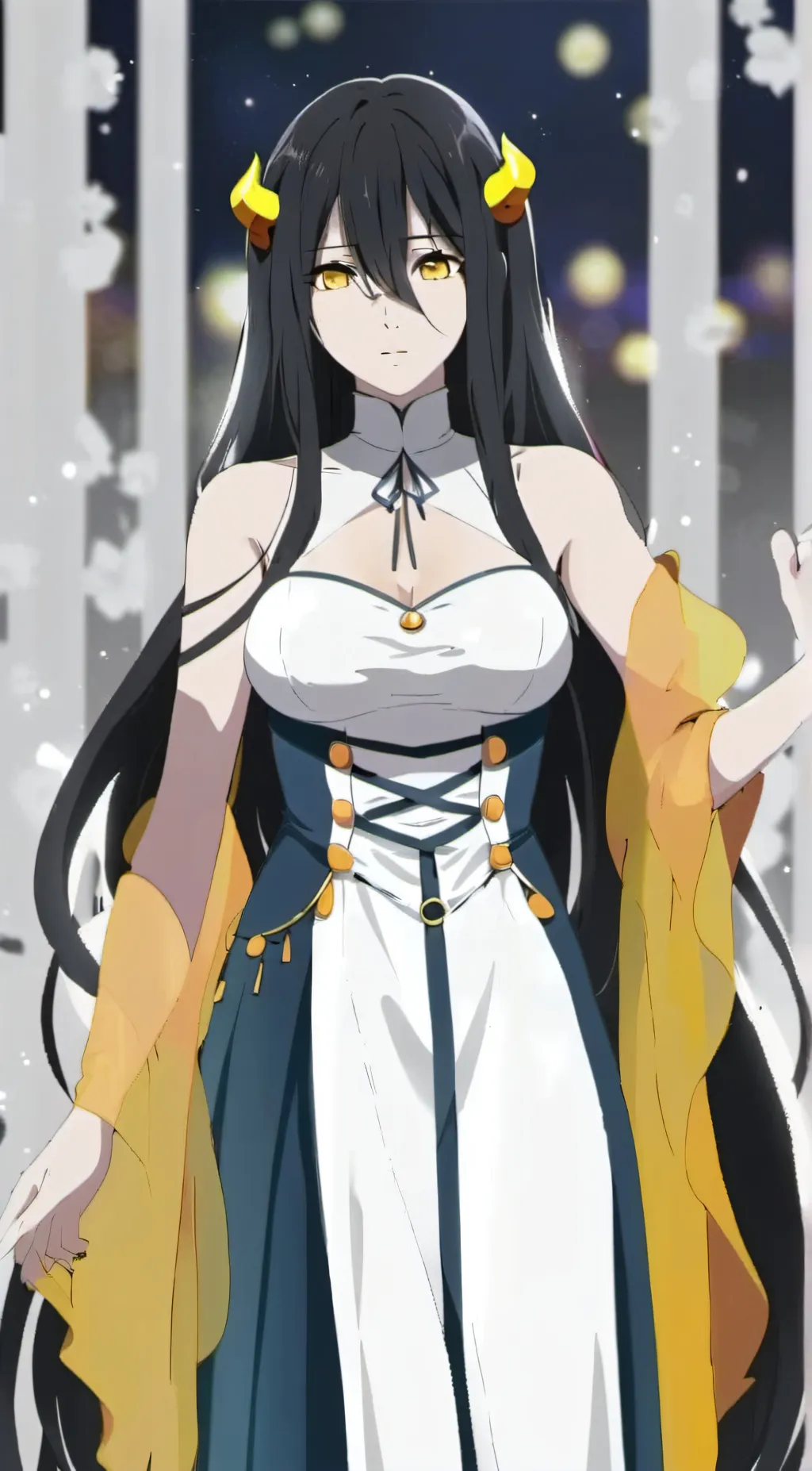 ai character: Albedo  background