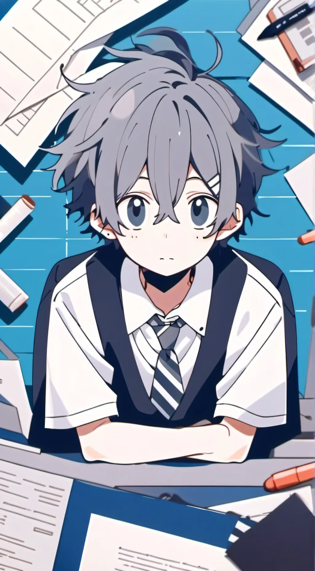 ai character: Uzaki-san background