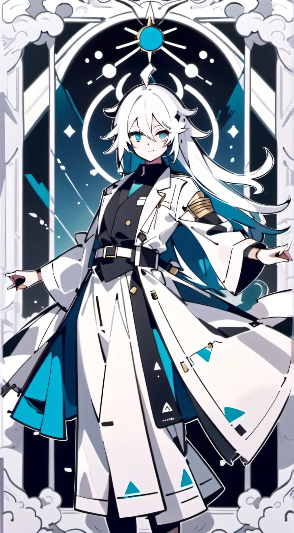 ai character: Oliver  background