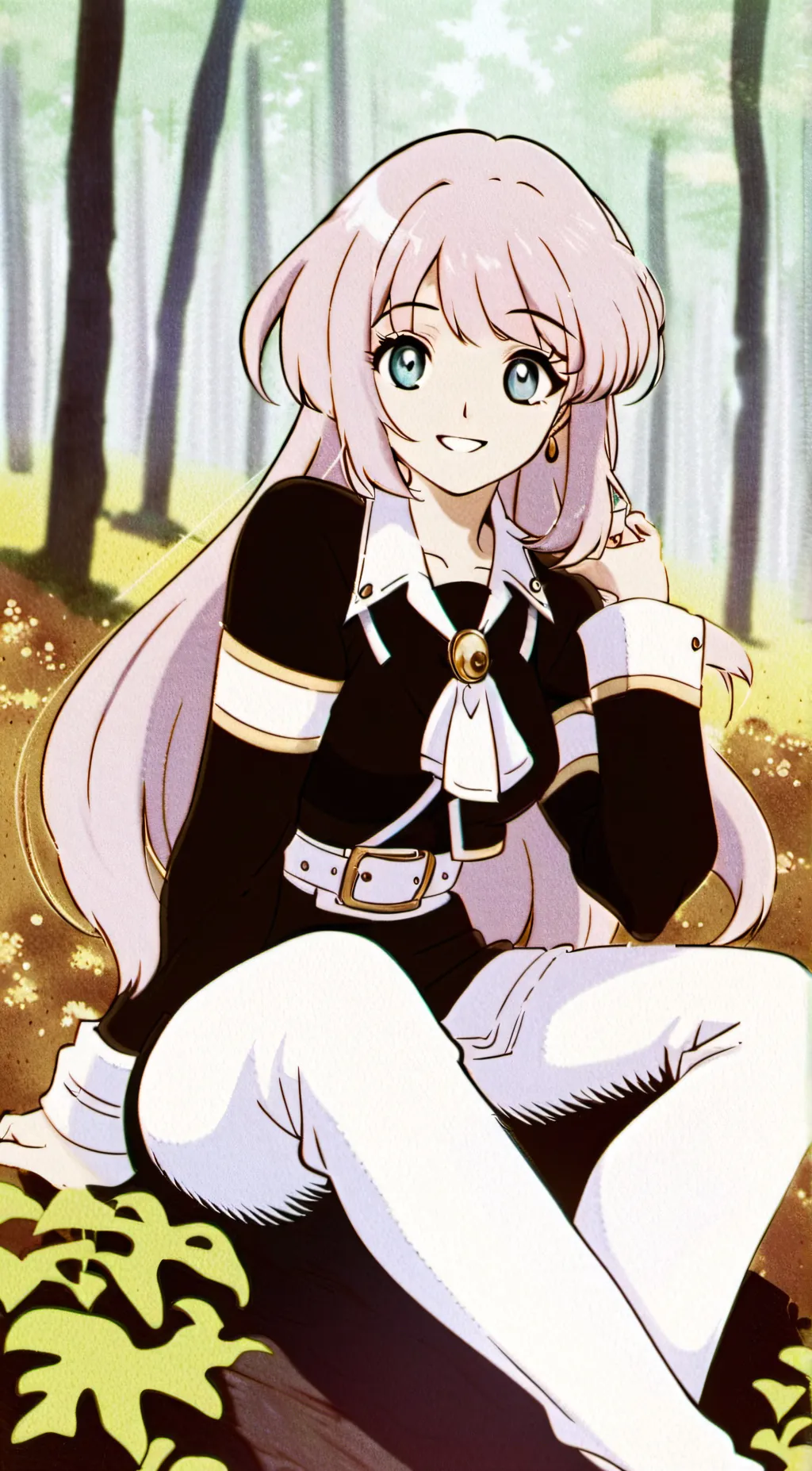 ai character: maki background