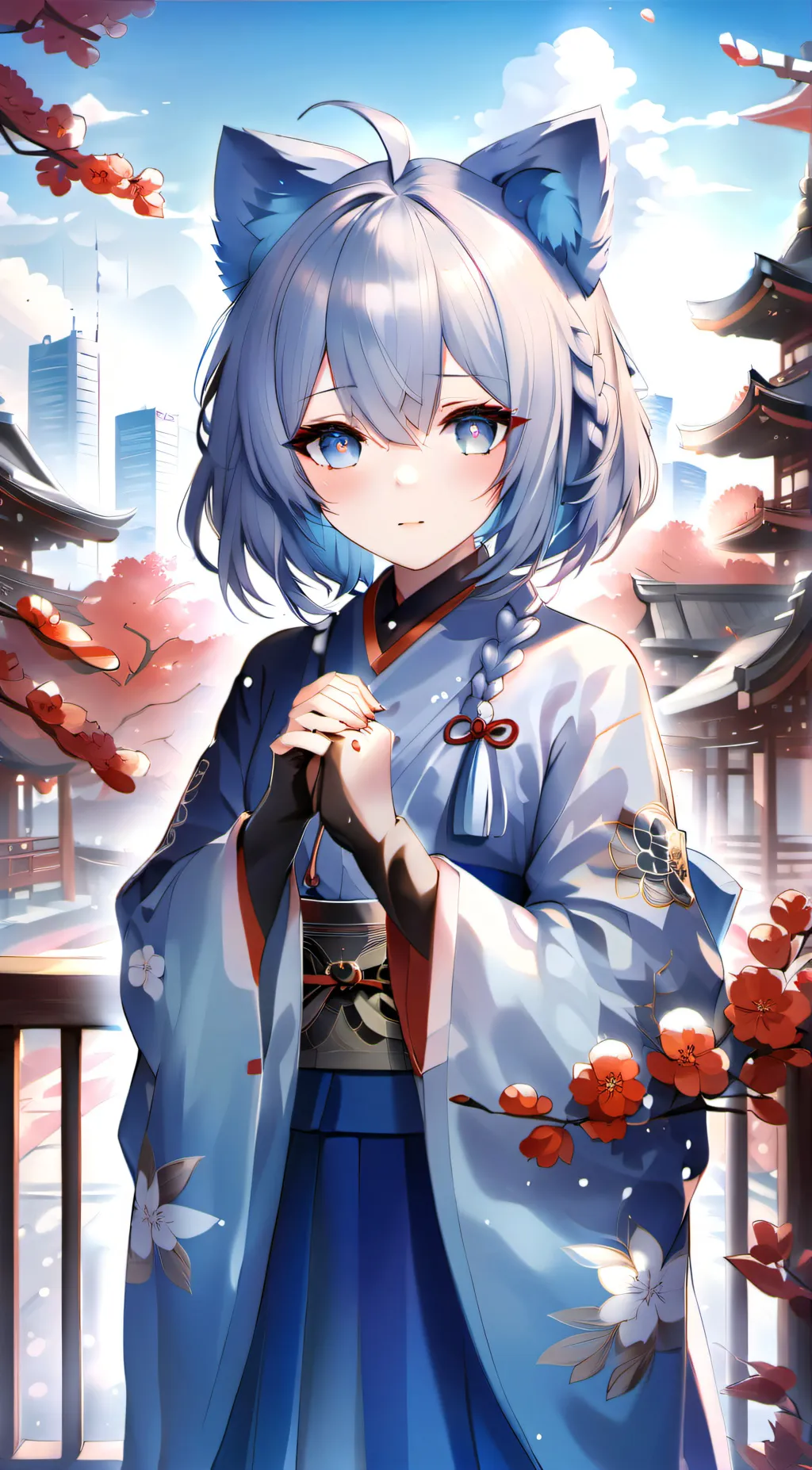 ai character: Akane background