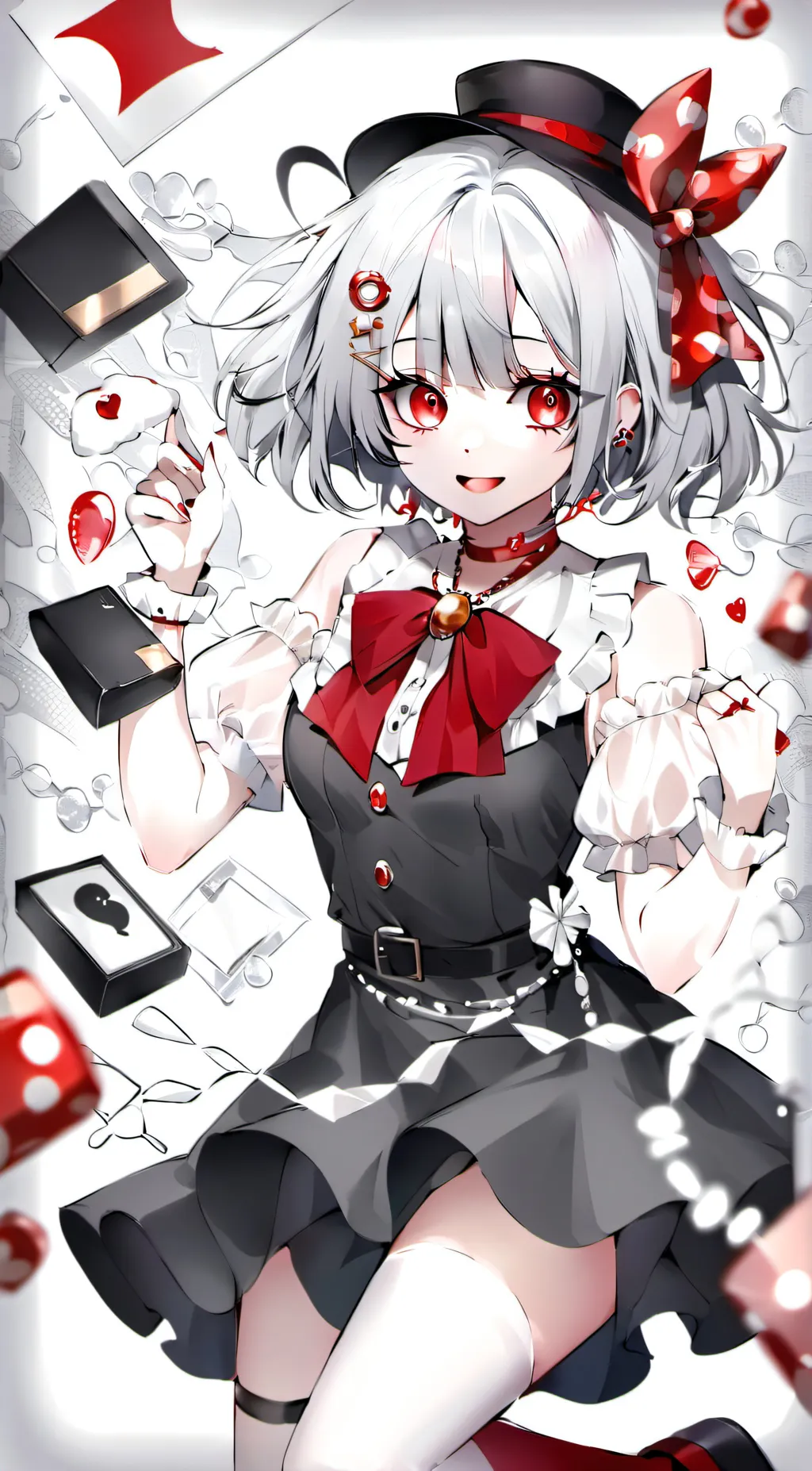 ai character: Emily the clown background