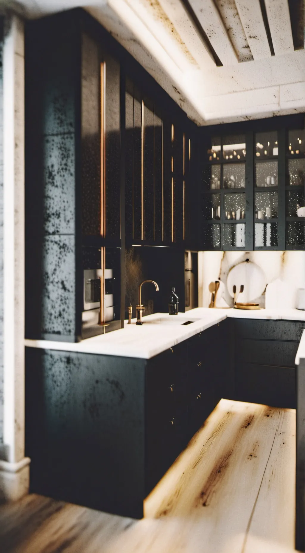 ai character: kitchen background