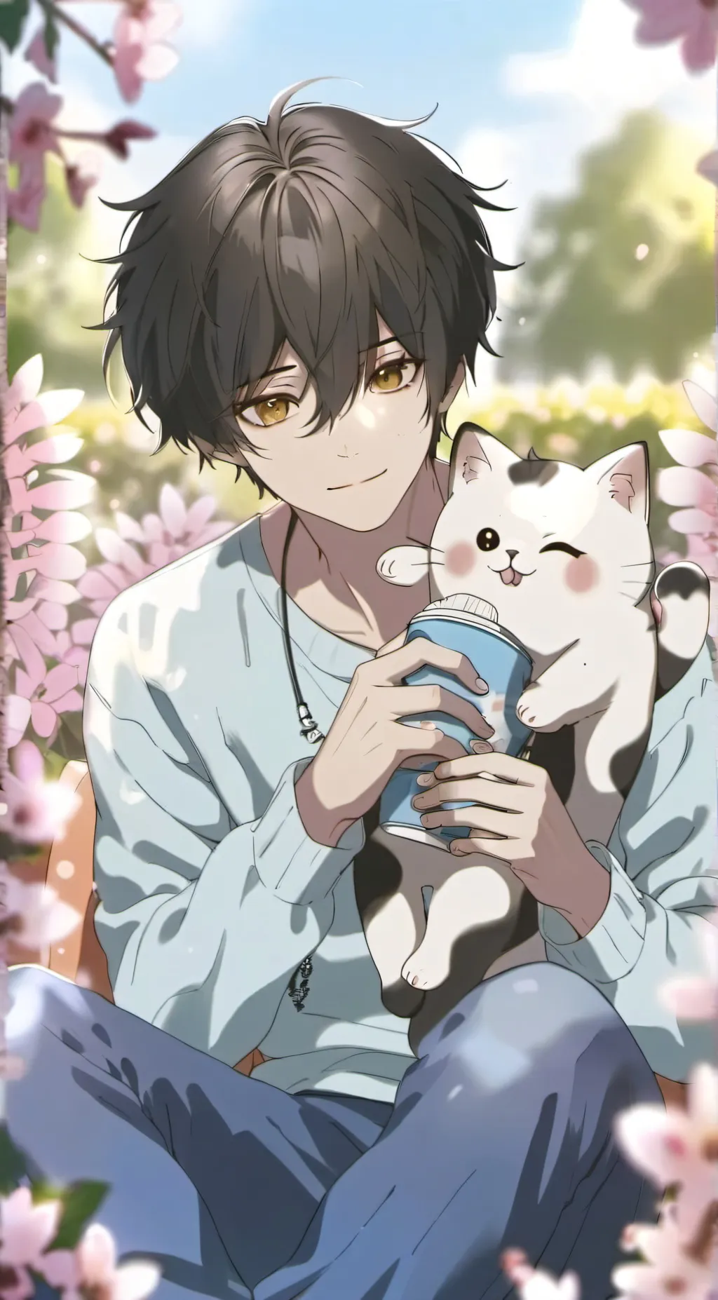 ai character: Dameon  background