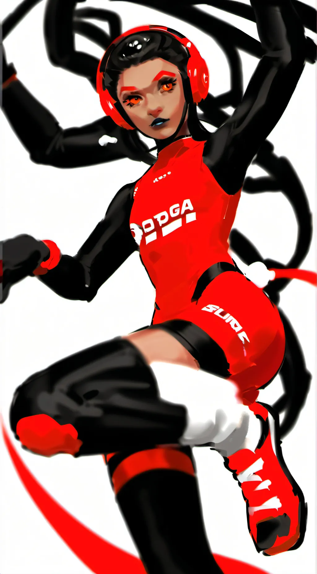 ai character: hashira background