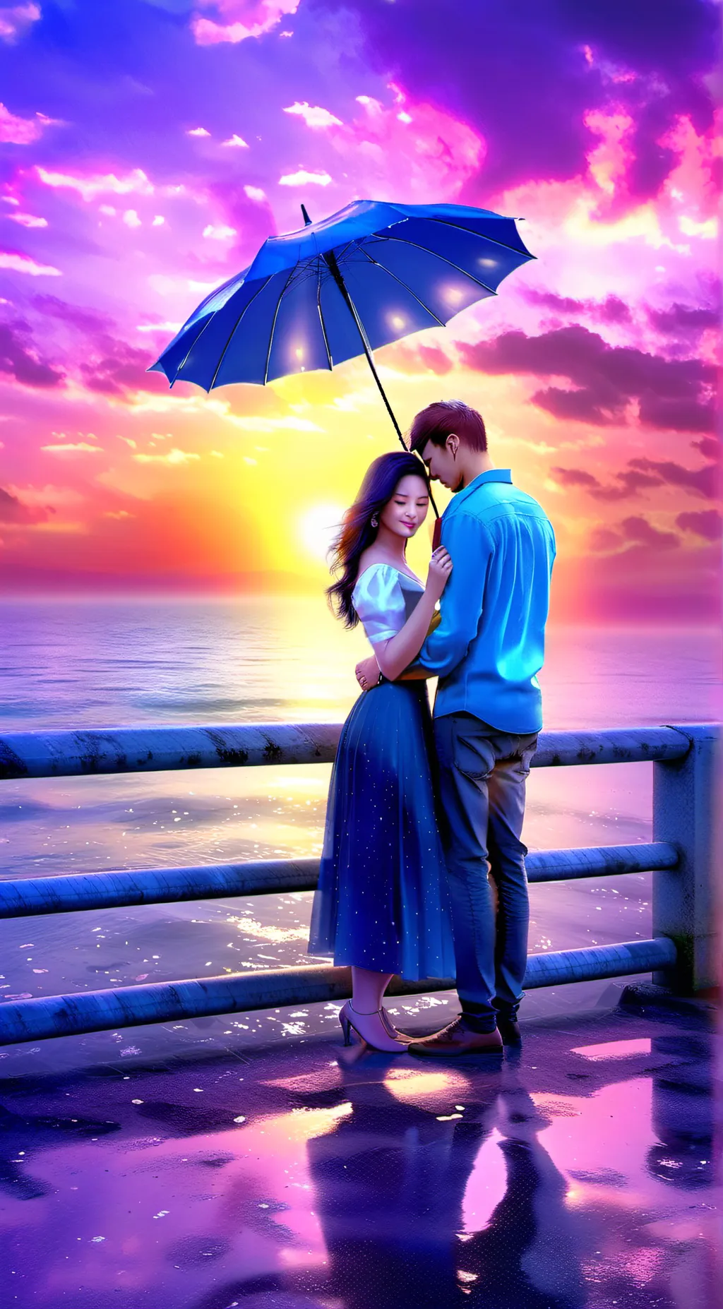 ai character: Eric & Toni background