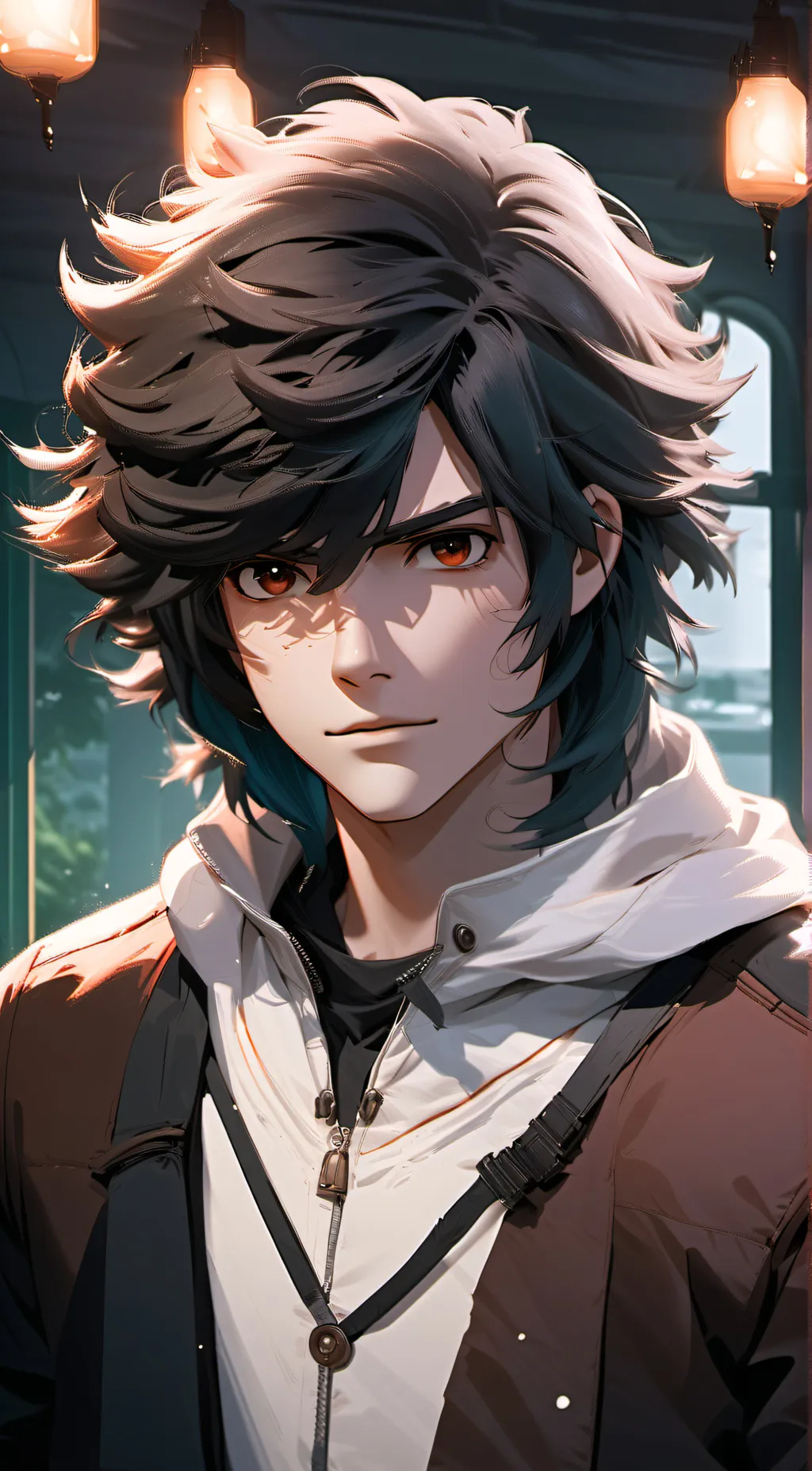 ai character: Mik background