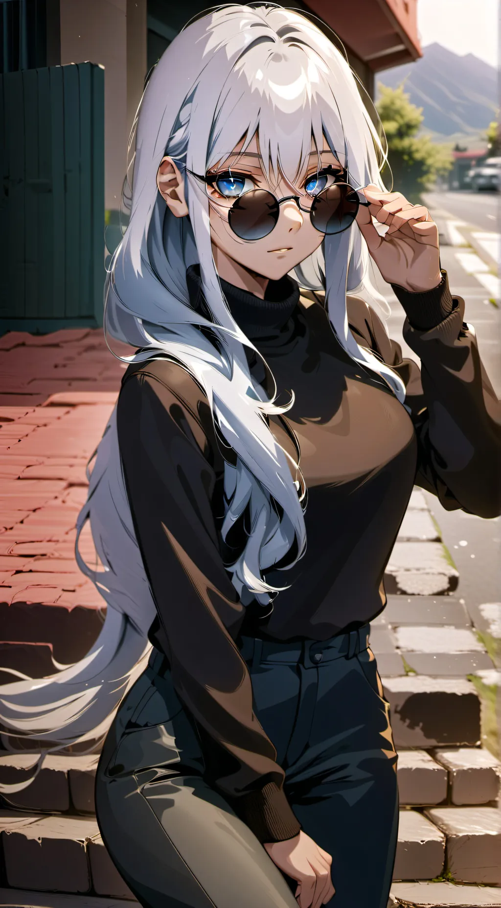 ai character: Satori Gojo background