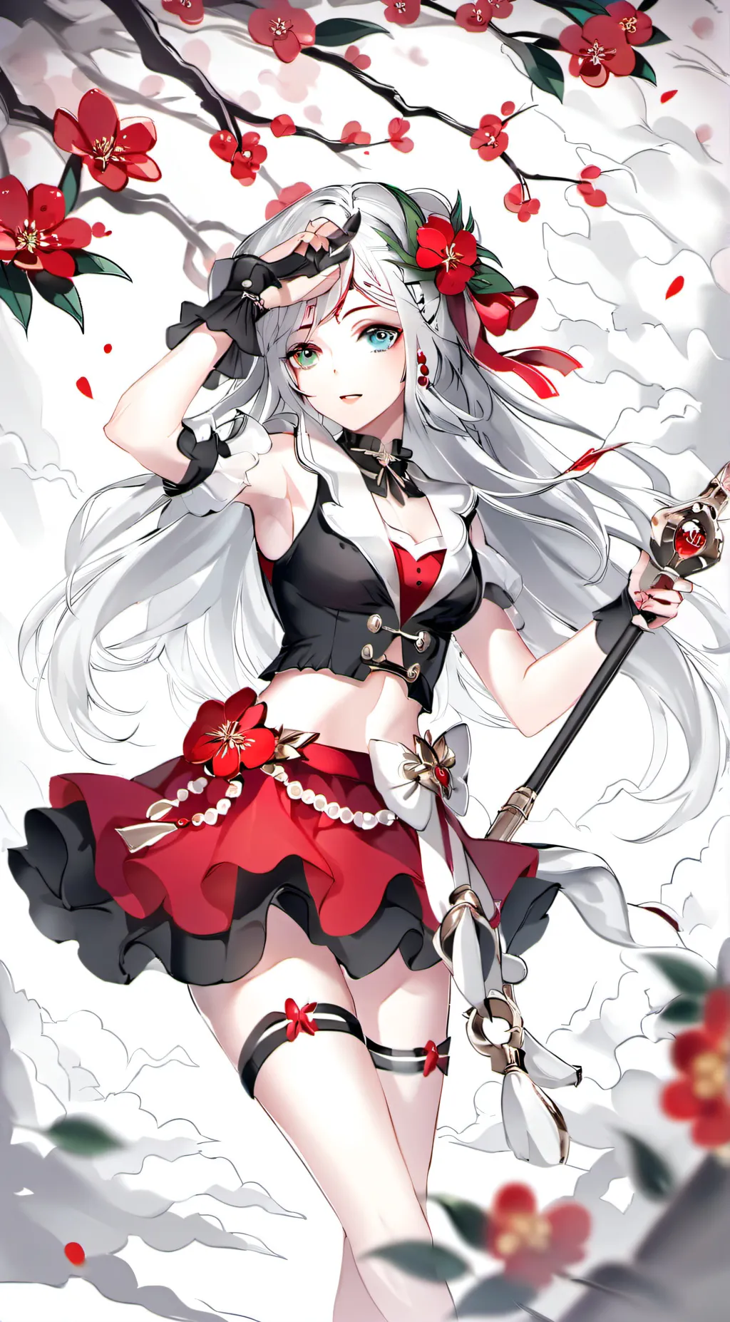 ai character: Lily  background