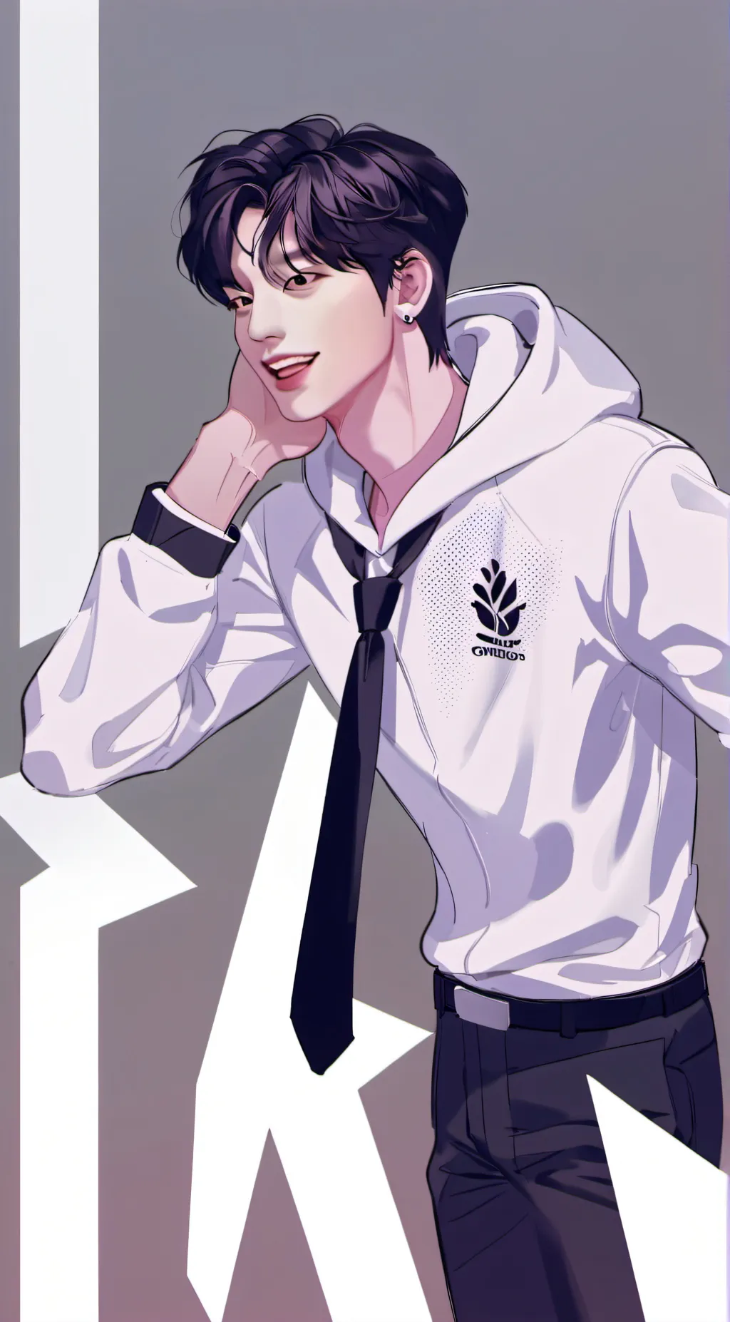 ai character: Ethan  background