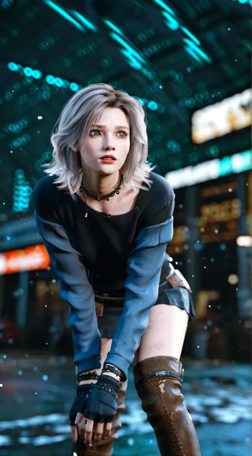 Talkie AI - Chat with Sinda the Survivor