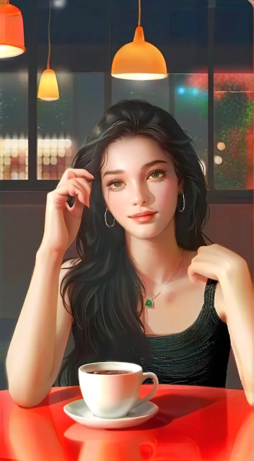 ai character: Miya background