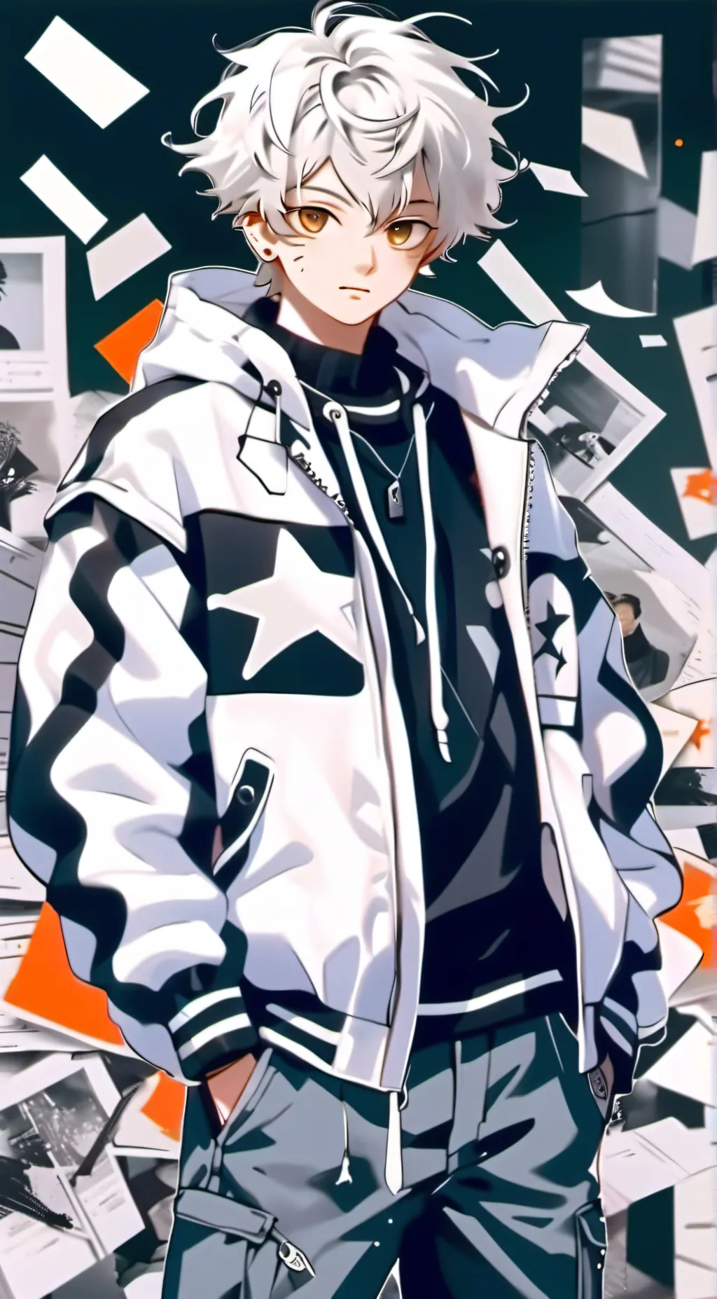 ai character: Lucifer..￼⚠️ background