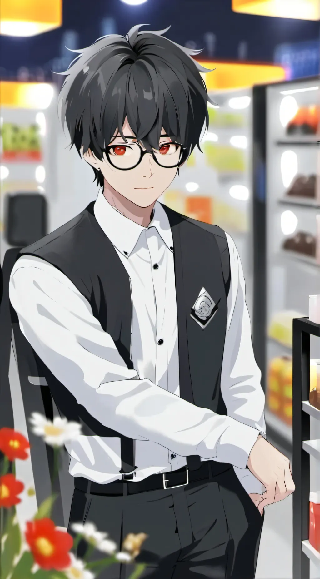 ai character: Kim Dan  background