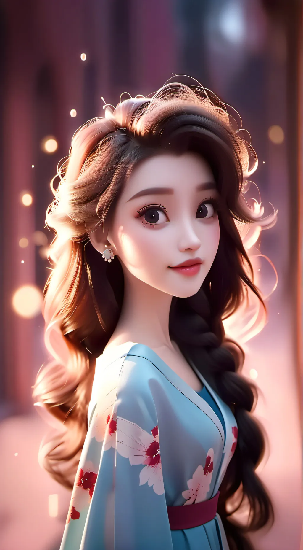 ai character: Lily background