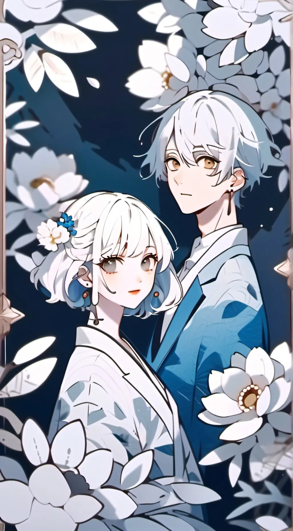 ai character: Mia and Jake background