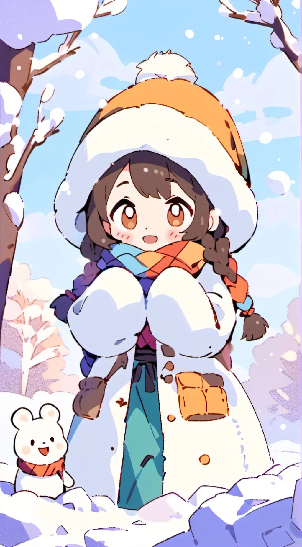 ai character: sarah background