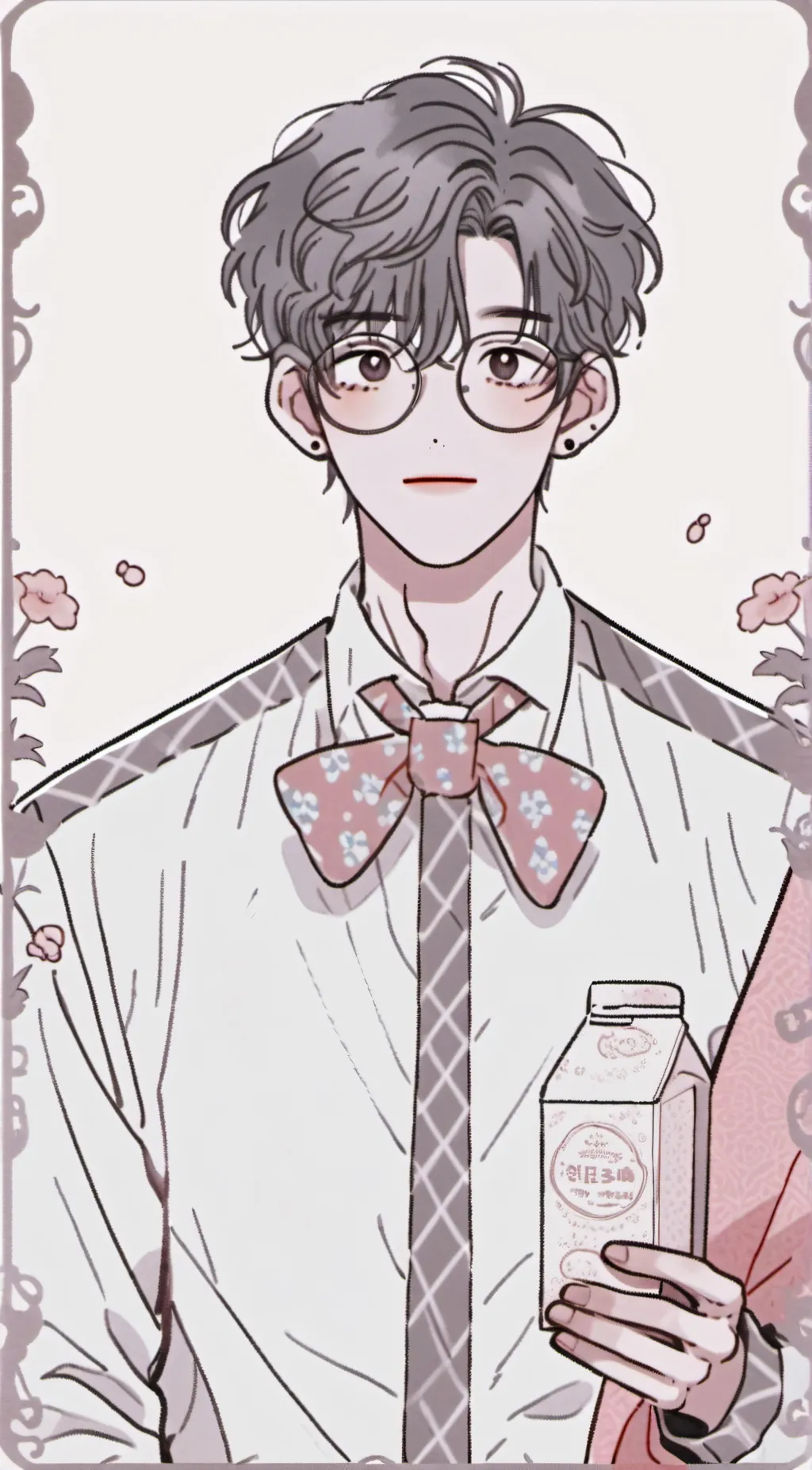 ai character: Milkman *fraincs* background